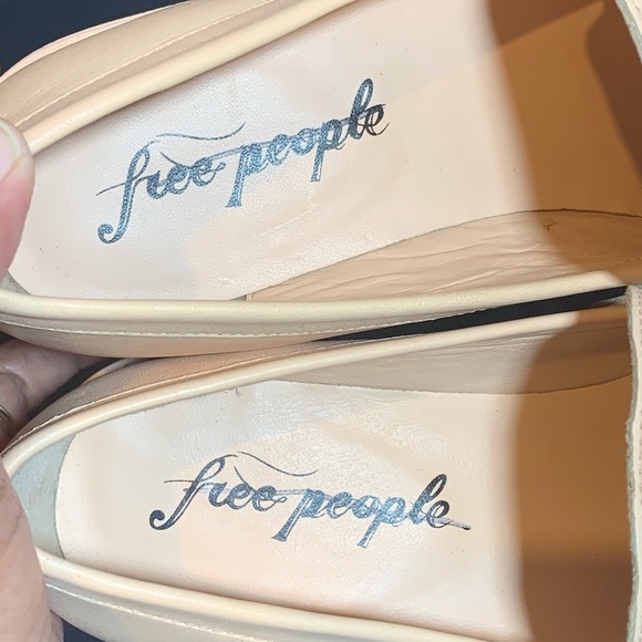 Free People Lyra Lug Sole Penny Loafer Shoes Women Size 8.5 Platform Chunky - Picture 8 of 8